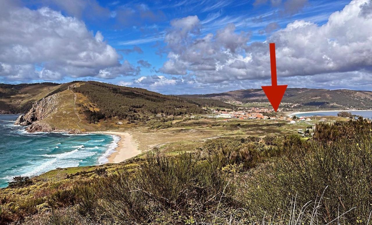Apartamento Av.Galicia Playa Finisterre Buitenkant foto