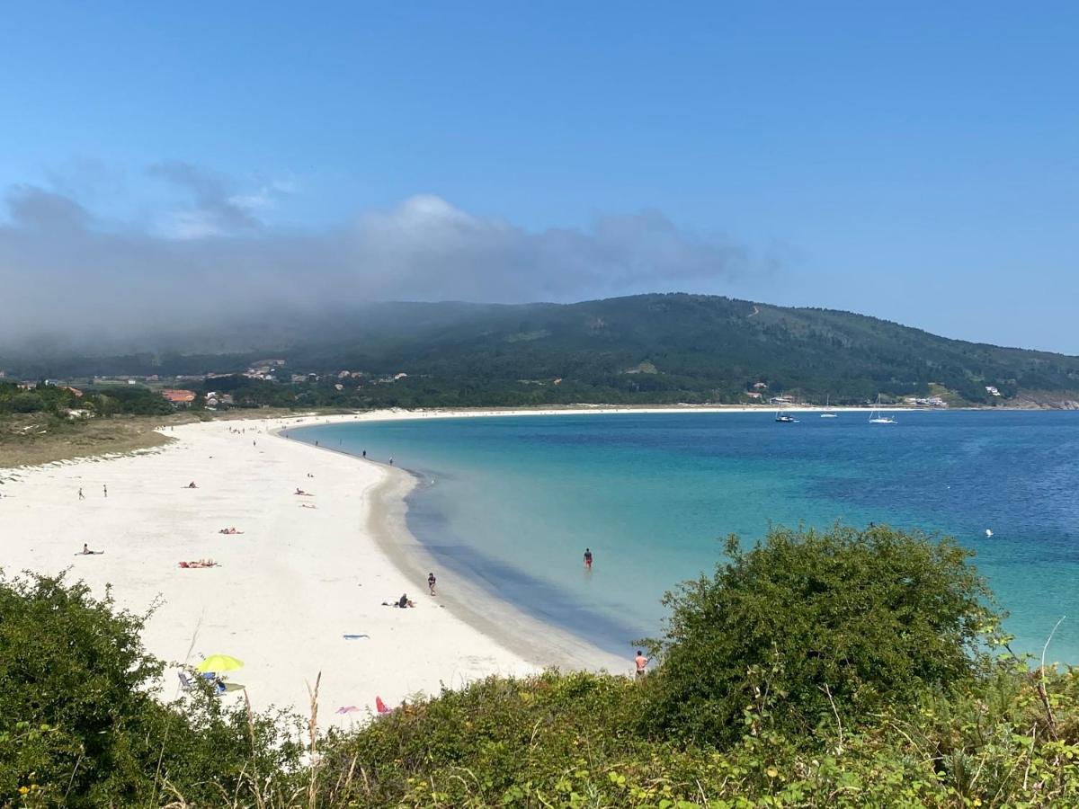 Apartamento Av.Galicia Playa Finisterre Buitenkant foto