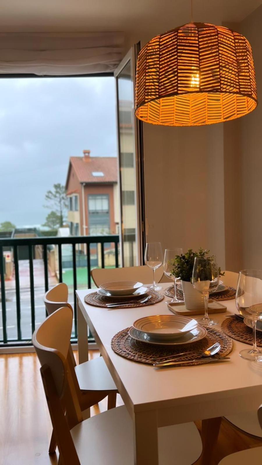 Apartamento Av.Galicia Playa Finisterre Buitenkant foto