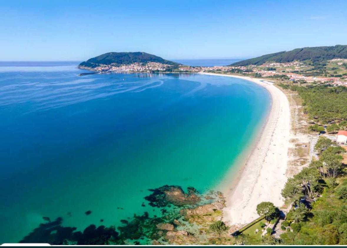 Apartamento Av.Galicia Playa Finisterre Buitenkant foto